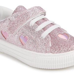 Toddler Girls Glitter & Heart Sneakers