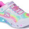 Girls Flutter Heart Light Up Sneakers