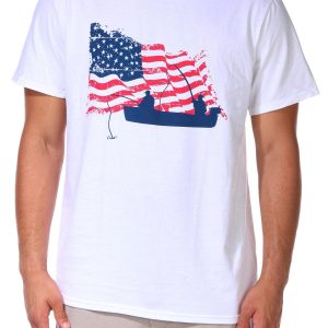 Men's Outdoor Flag Graphic Tee