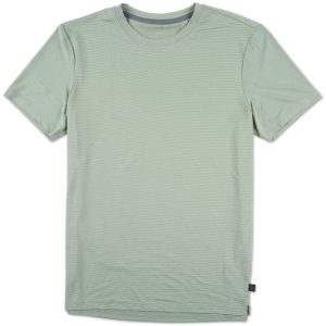 Men's Active Stripe Print Tee