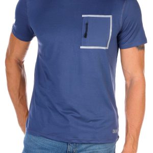 Men's Solid Chest Pocket Tee