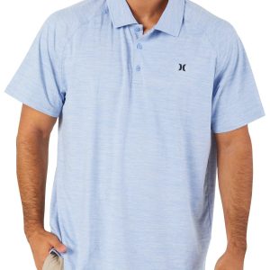 Men's Solid Logo Polo Shirt