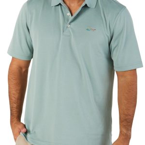 Men's Active Solid Polo Shirt
