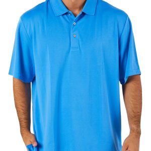 Men's Active Solid Polo Shirt