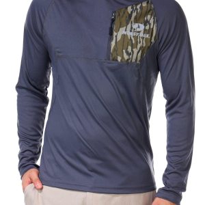 Men's Outdoor Hooded Pull Over Shirt