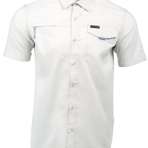 Men's Outdoor Solid Button Down Shirt