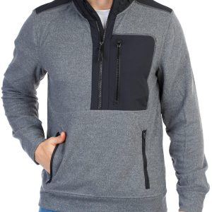 Men's Outdoor Quarter Zip Fleece Jacket