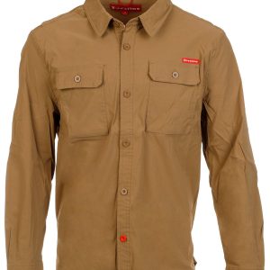 Men's Work Tech Solid Button Down Top