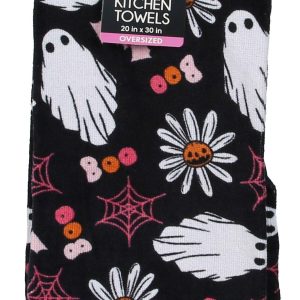 2 Pk Halloween Kitchen Towels
