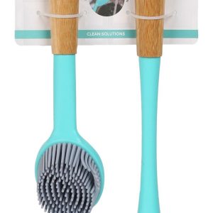 2 Pk Dish Brush & Bottle Brush